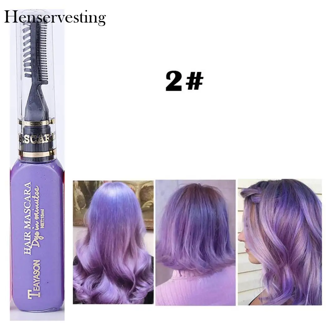 13 видов цветов Временная Краска для волос крем нетоксичный DIY один раз Creme Para Cabelo