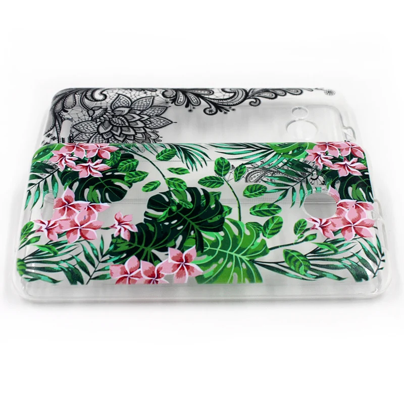 For Fly Fs408 Stratus 8 4.0 Inch Phone Case Soft TPU Silicone Back Cover Protective Printed Fundas |