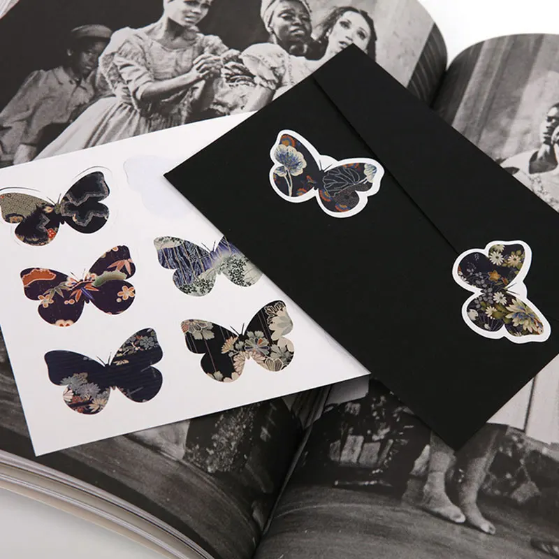 Красочные бабочки декоративные бумажные наклейки фотоальбом альбом для