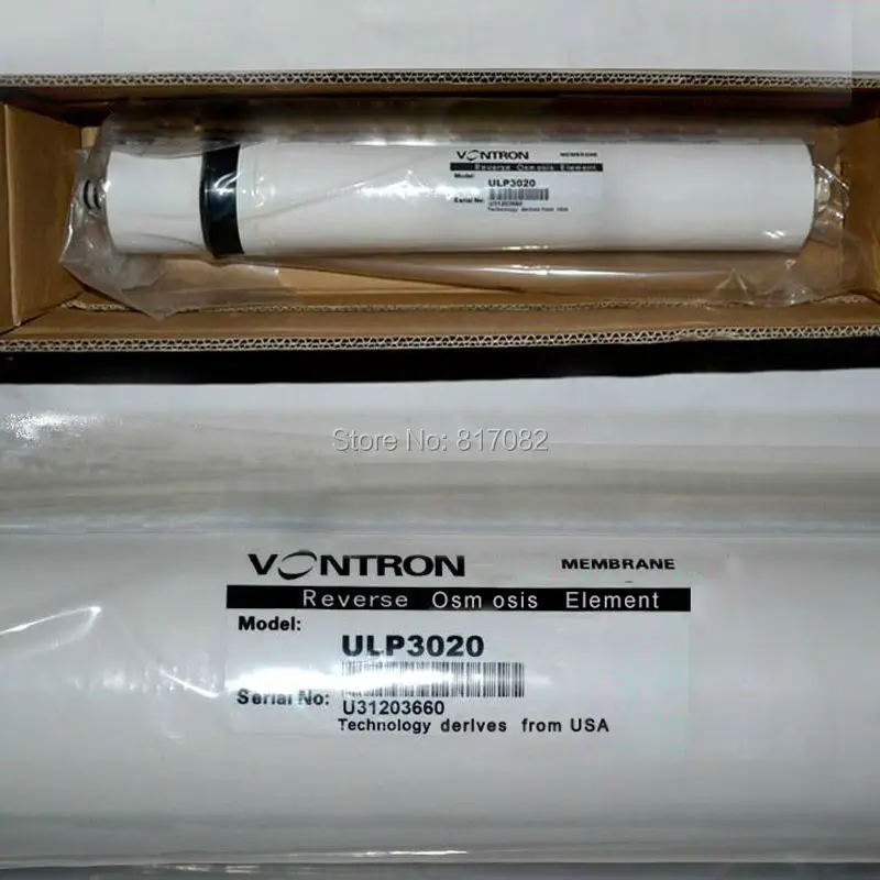 Vontron 600 галлонов Мембрана обратного осмоса ULP3020 RO мембранный большой фильтр воды