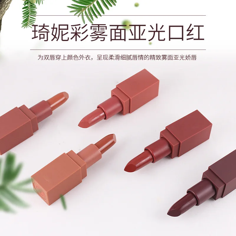 

Velvet Matte Lipstick Chocolate Matte Pumpkin Lipstick Makeup Lip Gloss Matte Lipstick Set Makeup