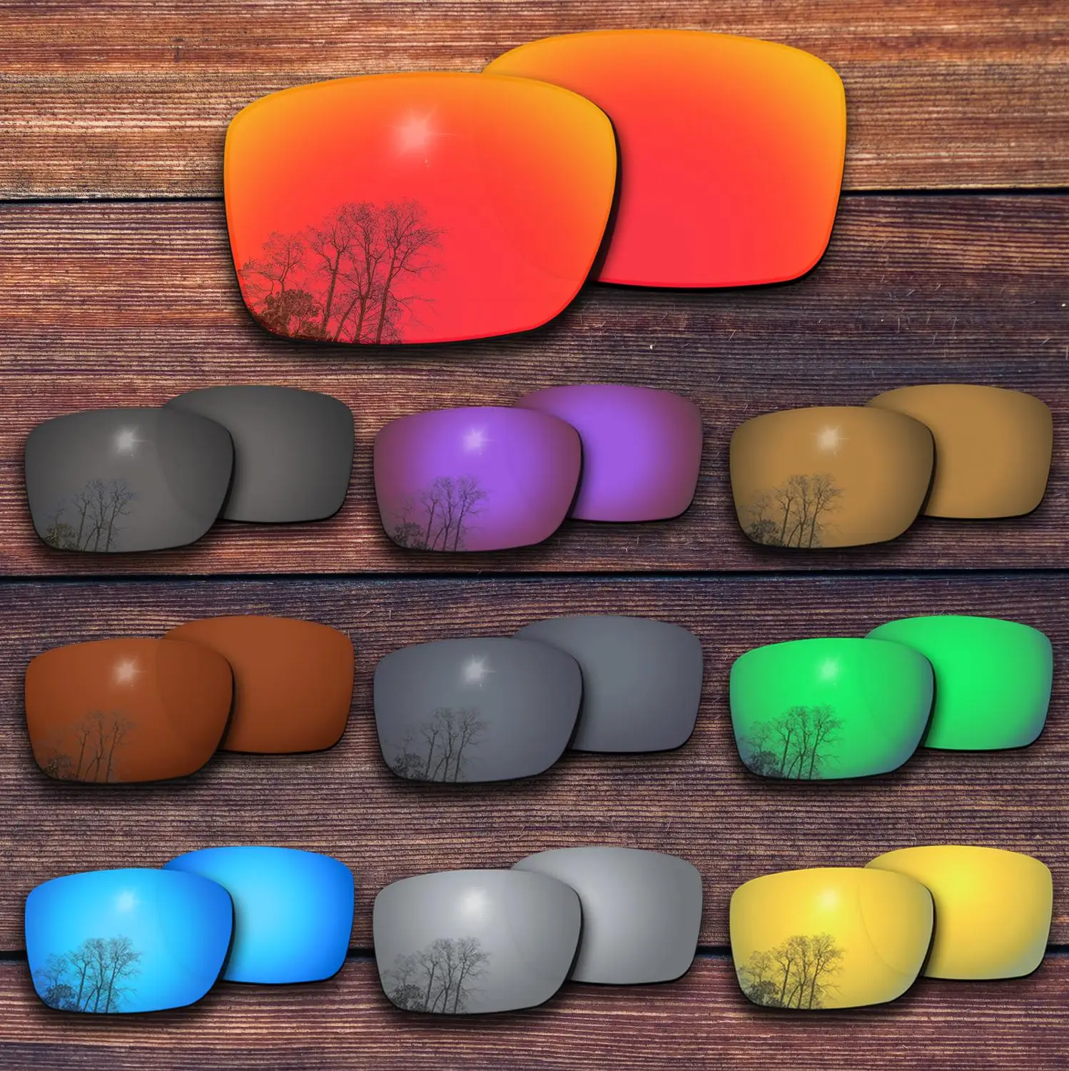 Поляризованные Сменные линзы OOWLIT для очков Oakley Holbrook OO9102 различные варианты