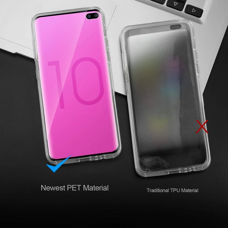 Full Body 360 Degree Soft Clear Case Cover For Samsung Galaxy S8 S9 S10 Note 8 9 J4 J6 A8 A6 Plus S10e M10 M20 M30 A10 A30 A50 |