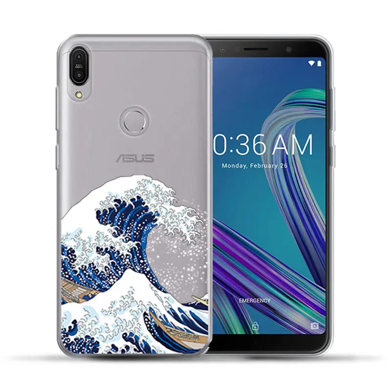 Для ASUS Zenfone Max Pro M1 ZB602KL TPU Fundas Прозрачный чехол для Asus ZB601KL X00TD силиконовый защитный |