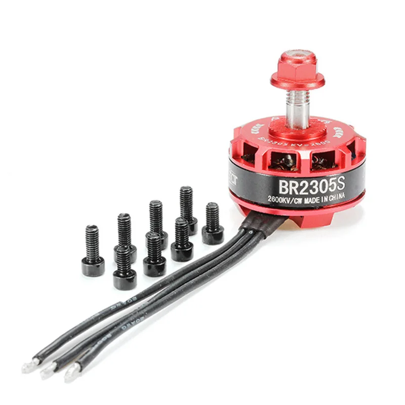 Racerstar 2305 BR2305S Racing Edition 2600KV 2 4S бесщеточный двигатель для X210 X220 250 300 RC Дрон