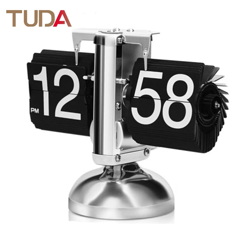 TUDA европейские автоматические часы с откидной крышкой в стиле ретро для гостиной