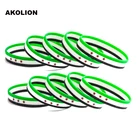 Силиконовый резиновый браслет для женщин и мужчин, 1 шт., спортивный браслет с флагом США, для мужчин и женщин