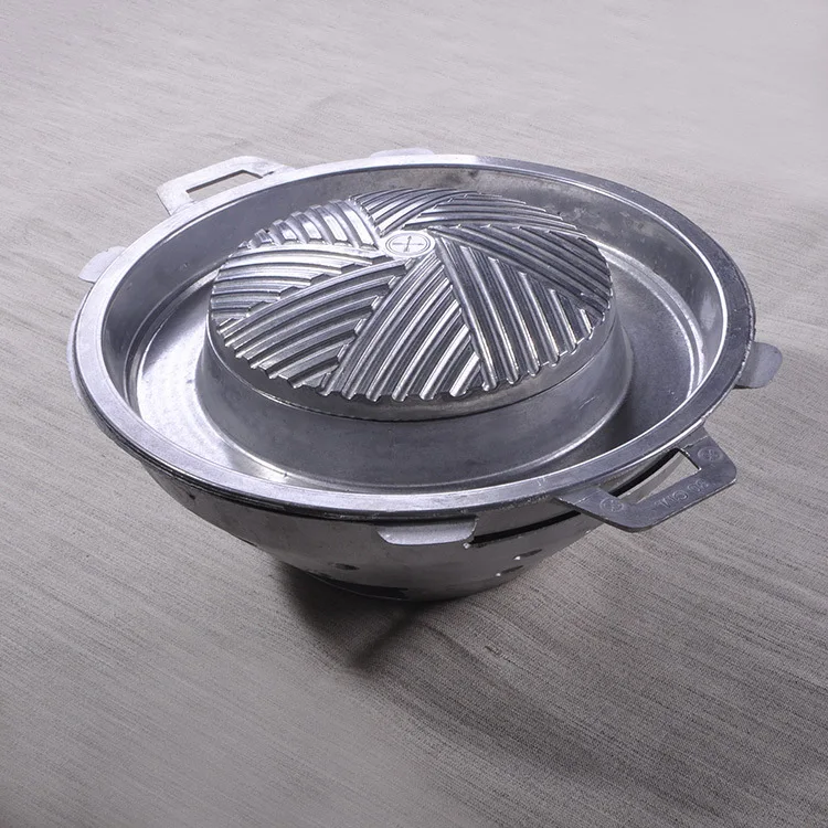 Высококачественный железный горшок для фондю в тайском стиле 32 см
