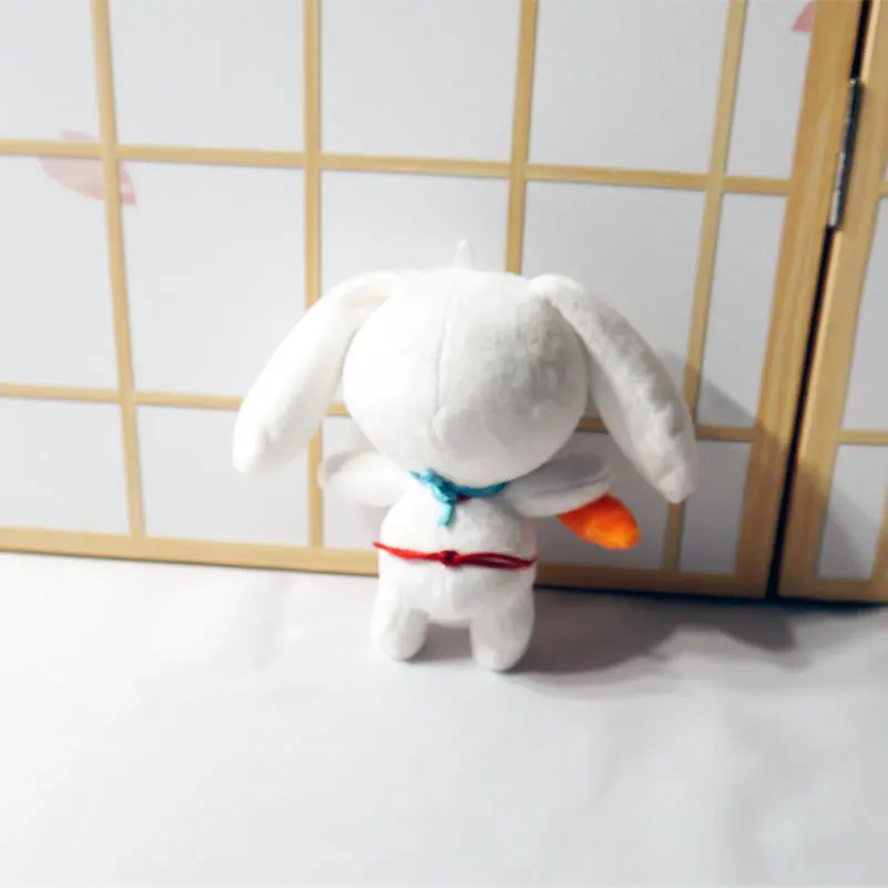 The Legend of Chu Liuxiang White Rabbit Mascot Toy 16cm Pendant Stuffed &amp Plush Cartoon Doll | Тематическая одежда и