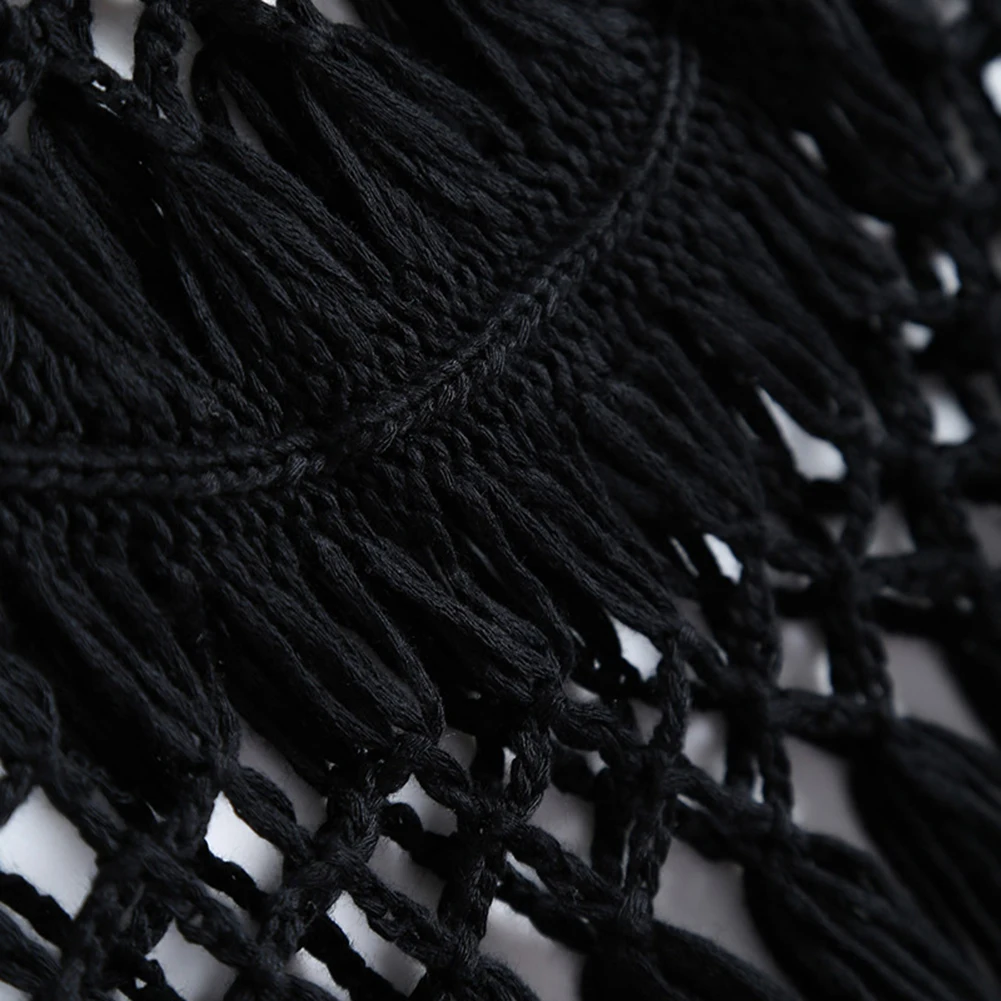 2019 Сексуальное Женское пляжное платье с кисточками купальный костюм купальник