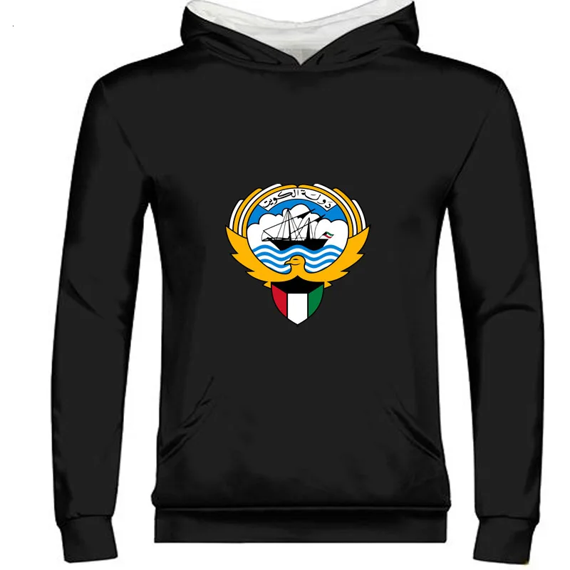KUWAIT male custom made name number kwt zipper sweatshirt nation flag kw state kuwaiti arabic arab college print photo clothes | Мужская