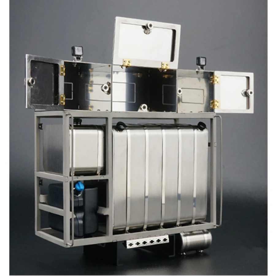 RC Грузовик Металл тяжелое оборудование стойка со светодиодными лампами набор