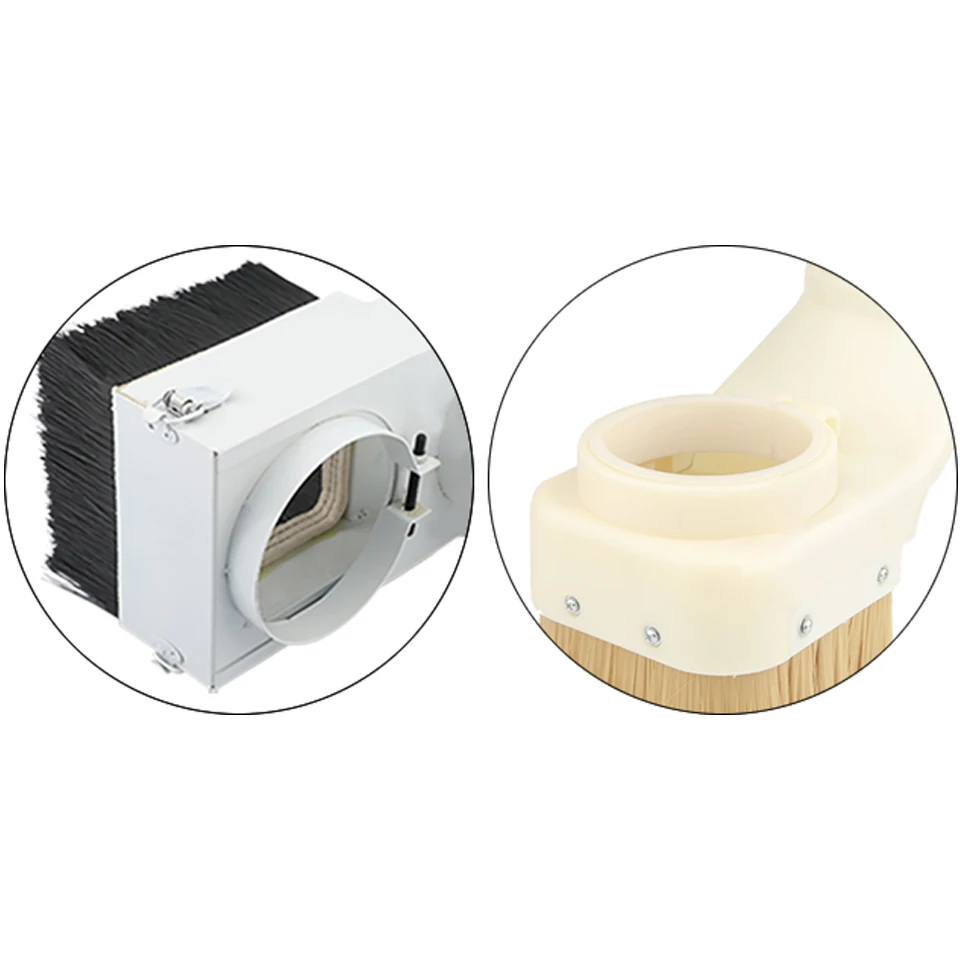 

CNC Dust Cover Brush 70mm 75mm 80mm Woodworking Dust Cover Collector for CNC Engraving Milling Machine Spindle Motor