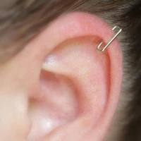 silver ear clip earrings handmade piercing jewelry vintage 925 silver ear cuff oorbellen pendientes earings for women brincos