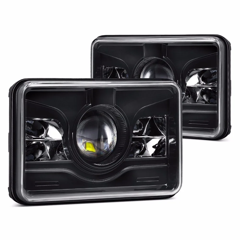 4x6 прямоугольные фары 4 &quotx 6&quot замена ксеноновых фар HID H4651 H4652 H4656 H4666 H6545|projector