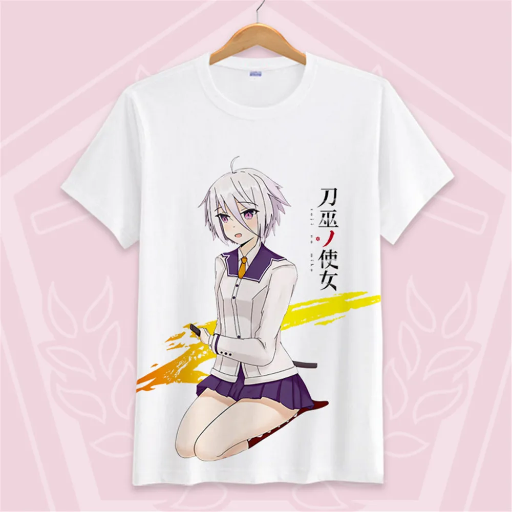 Высокое качество унисекс аниме косплей Toji no Miko Itomi Sayaka хлопок Повседневная