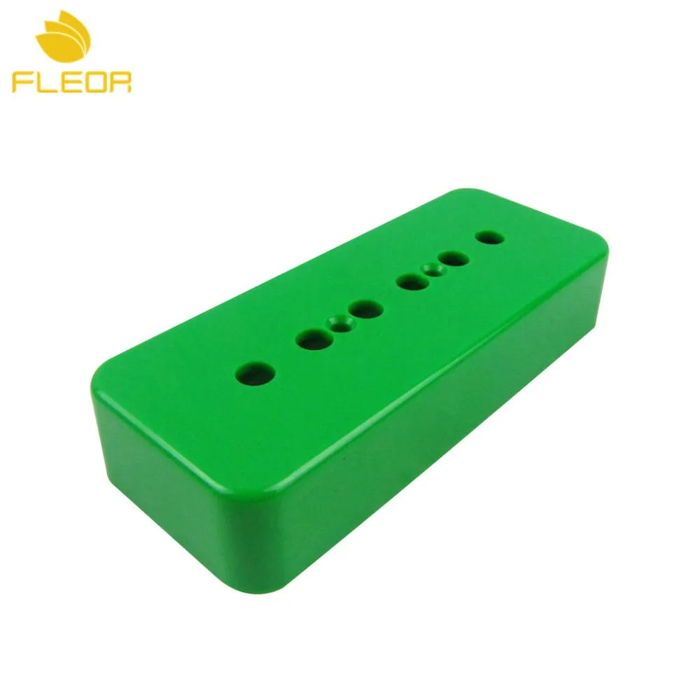 FLEOR 2 шт. P90 Soapbar Чехлы для электрогитары Пластиковые чехлы шеи и моста P 90