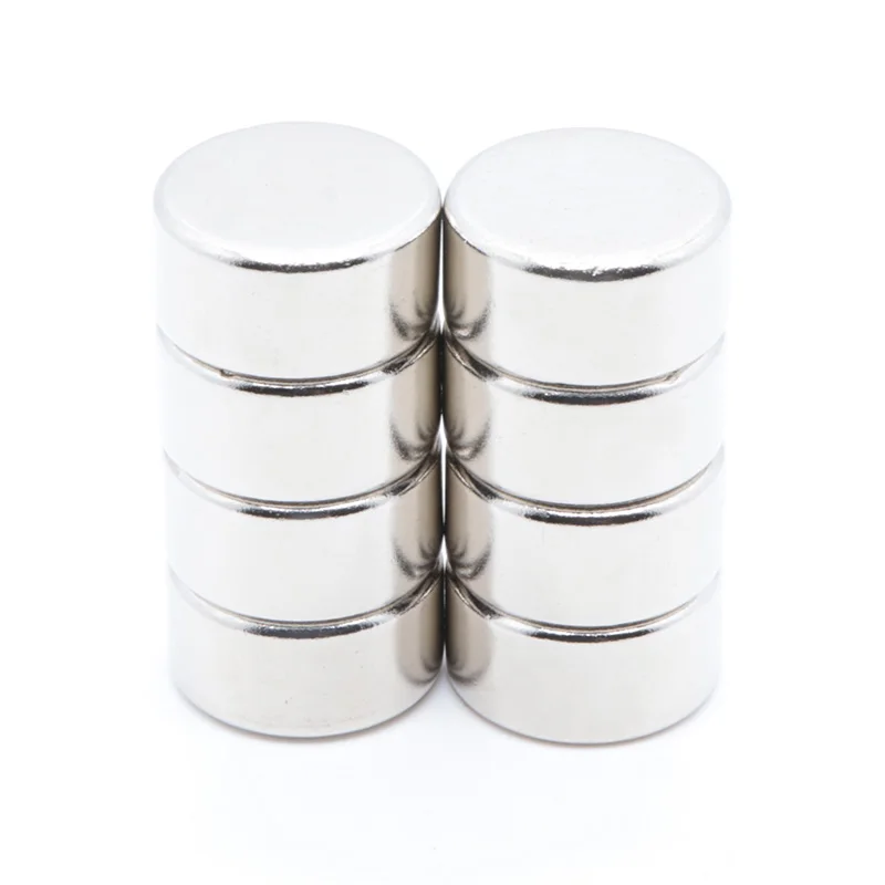 Неодимовый магнит 20 шт. мощный редкоземельный х10 мм постоянный круглый s NdFeB