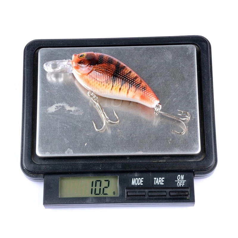 

2018 New Fishing Lure 7cm 10.2g Minnow Hard Bait Dive 0.3-0.6m Quality Professional Japan Mini Crankbait Carp Fishing Wobblers