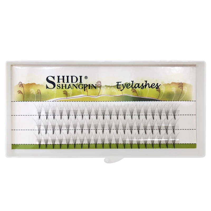 60pcs/Set 8/10/12 mm Individual Lashe Black Natural Fake False Eyelash Long Cluster Extension Makeup lash eyelashes | Красота и