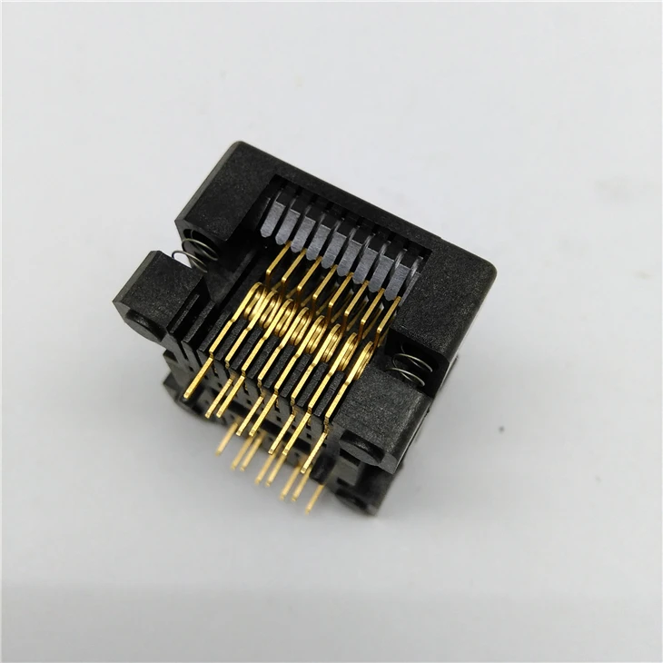 SOP16 SOIC16 SO16 ожог в шаге розетки 1 27 мм IC ширина корпуса 5 4 мил фотовспышка адаптер |