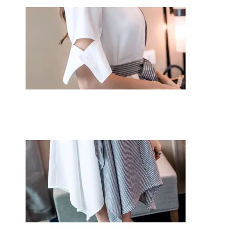 Women Patchwork Sashes Bow Asymmetrical Dress Turn Down Collar Half Sleeve Elegance High Waist Office Lady Shirt Dress D91904I