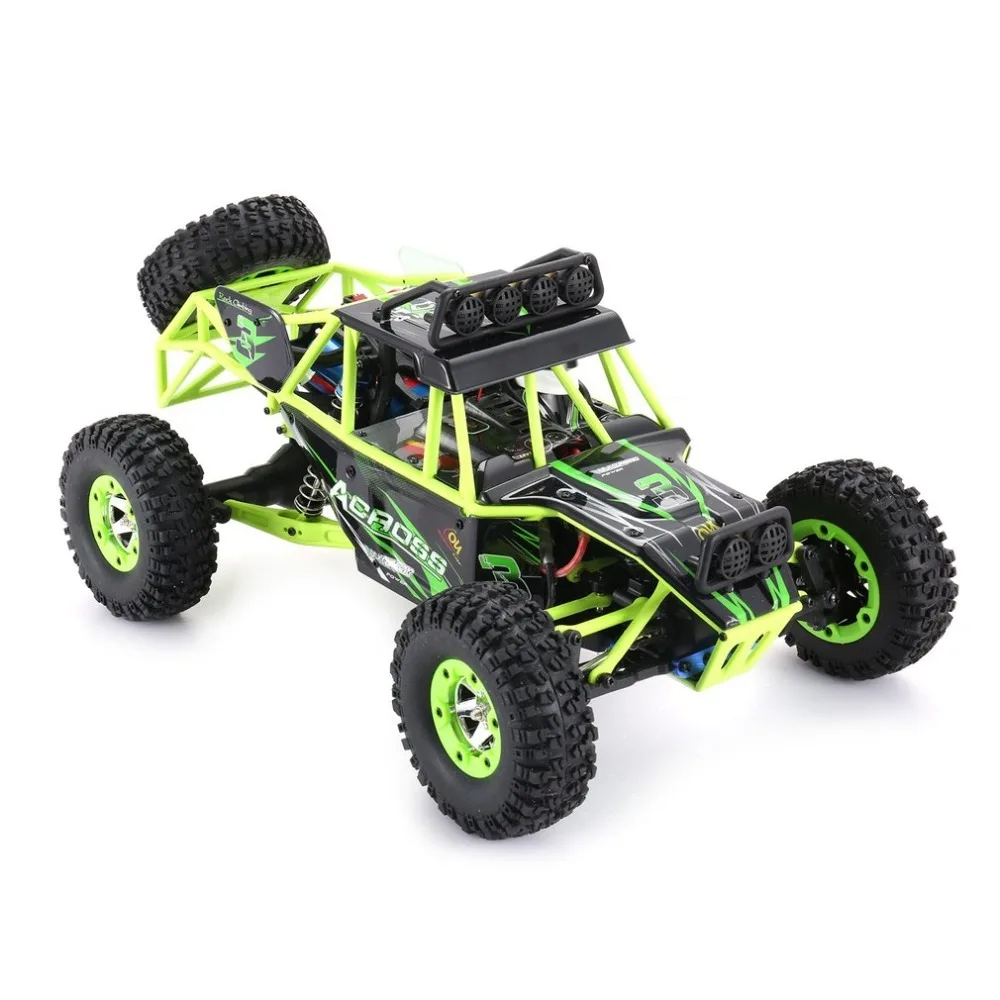 Wltoys 12428 1/12 2 4 г 4WD высокая скорость 50 км/ч Электрический матовый гусеничный