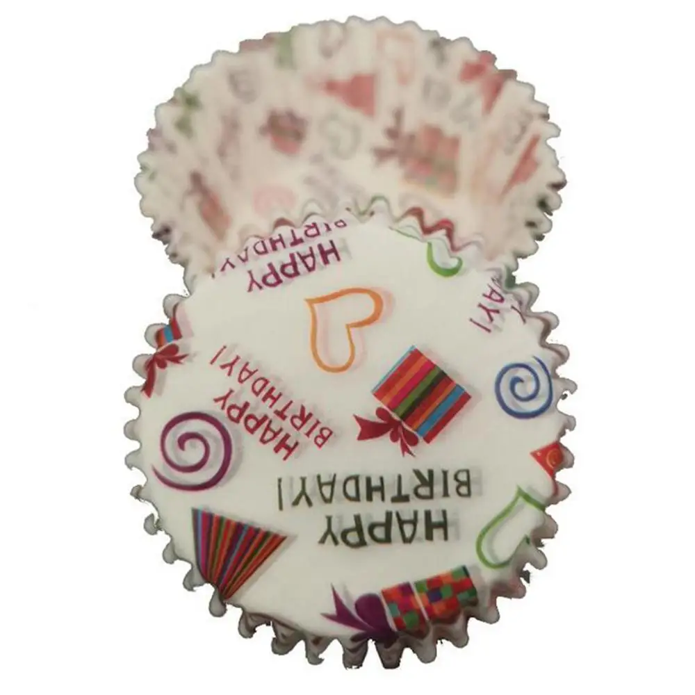 100 шт. бумажный стакан для торта капкейки вкладыши маффинов кухонная выпечка