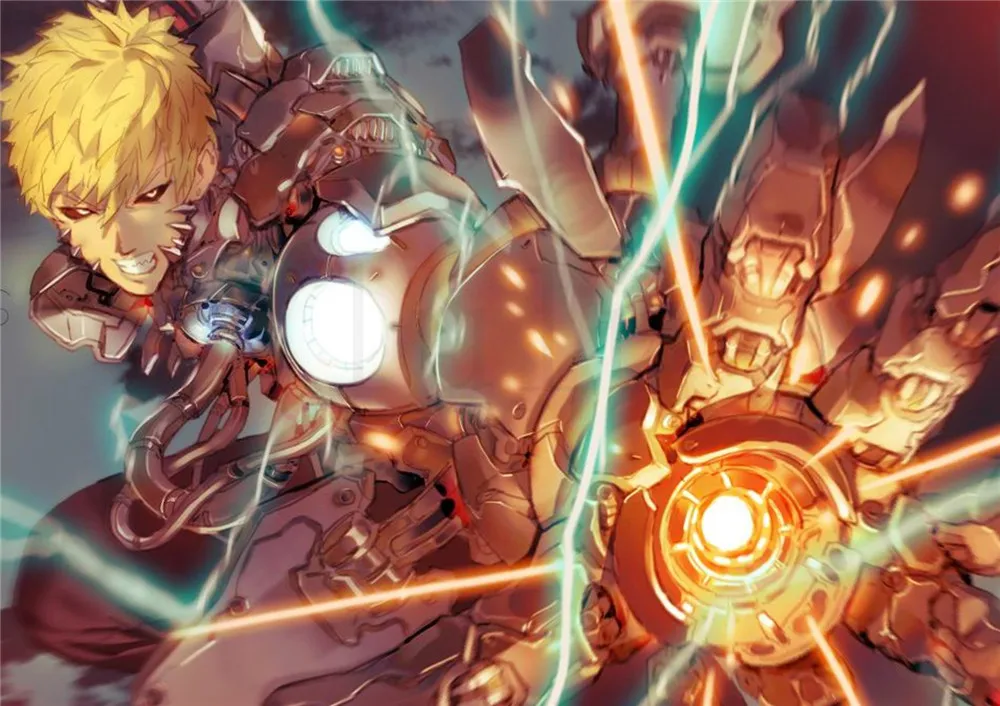 Аниме плакаты one punch man настенные наклейки хорошего качества украшение для дома