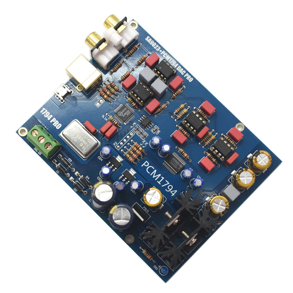 Lusya SA9023 DAC декодер плата PCM1794 USB DAC звуковая карта 5 В DIY готовая плата B8-004