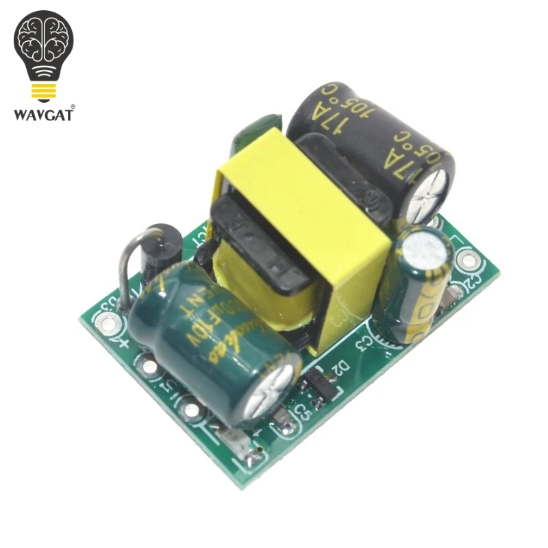 Изолированный модуль питания 5 В 700 мА (3 Вт) 12 400 Вт для Arduino понижающий 220 поворот |