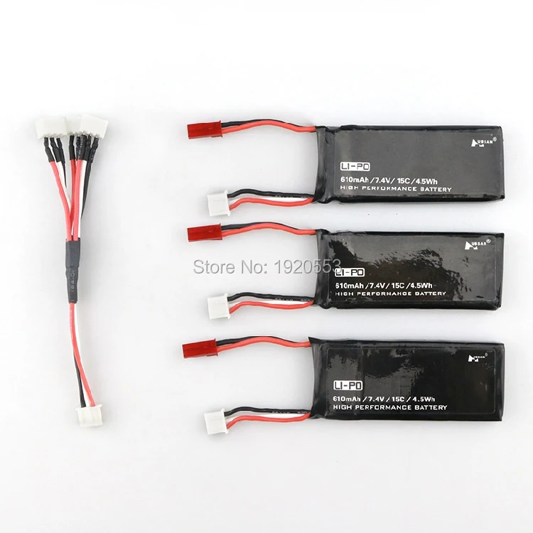 Hubsan H502S 7 4 в 610 мАч 15C Lipo аккумулятор запасные части для X4 H502E аксессуары