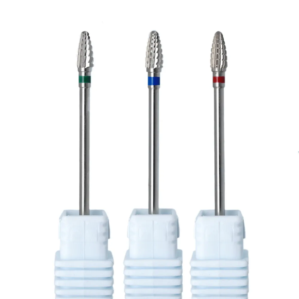 HOT 2017 New Design 6.0 Large Cone Shape Carbide Nail Drill Bit Electric File Coarse Art Tool | Красота и здоровье