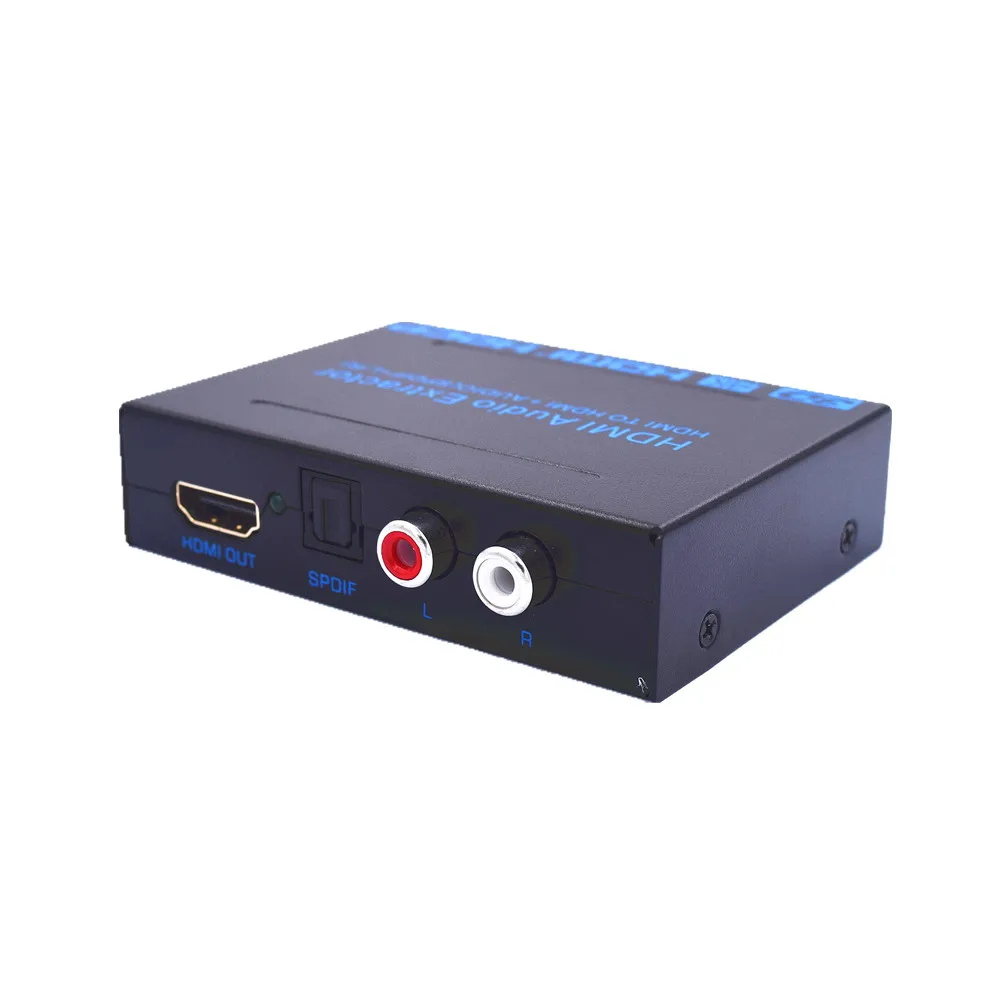 HDMI TO Audio SPDIF L/R 4Kx2K V1.4 Extractor 4K ARC EDID Setting with power adapter | Электроника