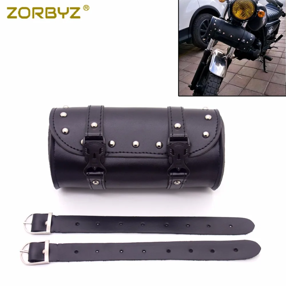 ZORBYZ миниатюрный мотоциклетный руль Сисси Бар сумка для инструментов из