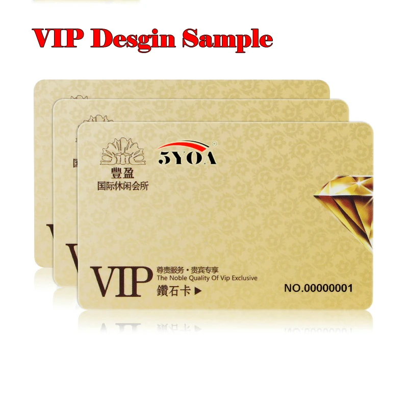 Печать логотипа на заказ произвольный рисунок vip печать RFID ID 125 кГц EM4100 карта 13 56