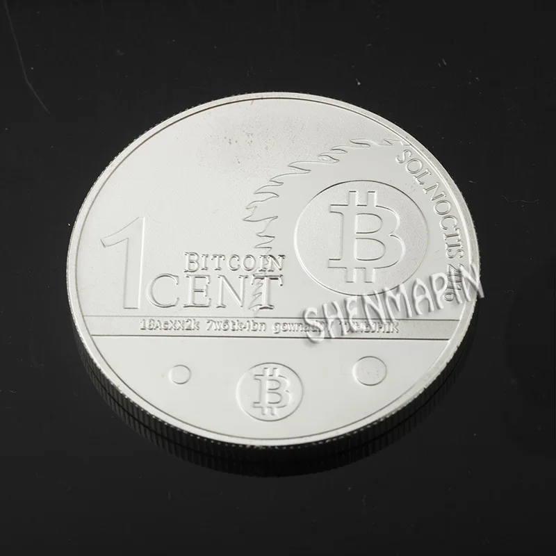 Сова памятная монета 999 Посеребренная Биткоин арт коллекционные монеты бит BTC металлическая медаль вызов монета Бизнес подарки
