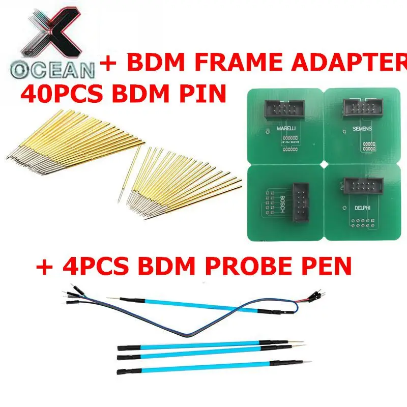 

Car ECU chip tool BDM frame pin for 40pcs needles LED BDM FRAME 4pcs Probe Pens Best For V2 7.020/5.017/Fgtech/BDM100