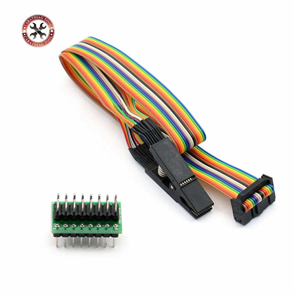 Новое поступление тестовый зажим SOP16 SOP SOIC 16 SOIC16 Pin IC К DIP8 для вспышки 25 серий RT809F