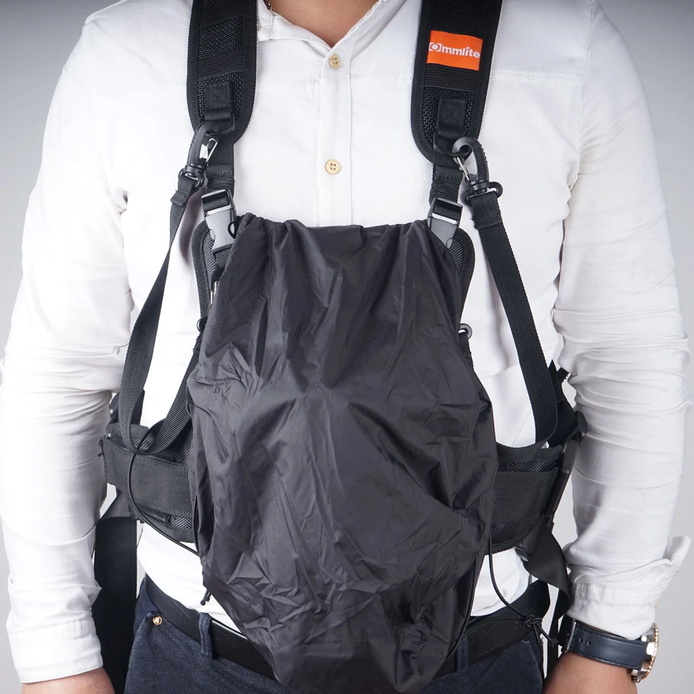 Камера сумка COMASTER Многофункциональный дождь доказательство переноски жилет