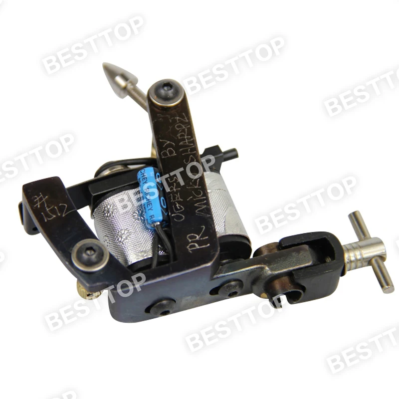 Профессиональная машинка для окраски татуировок 10 обертываний катушка шейдер