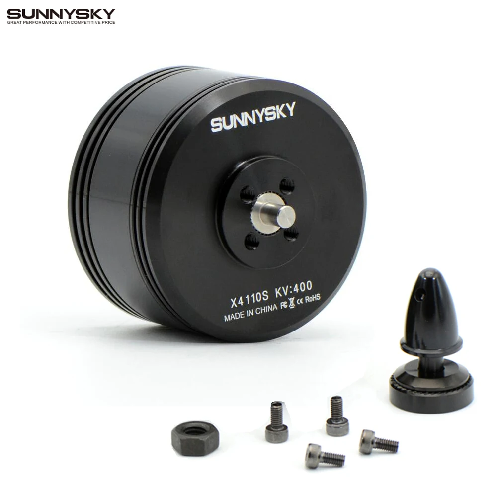 Бесколлекторный двигатель Sunnysky X4110S 340кв 400кв 460кв для многовинтового