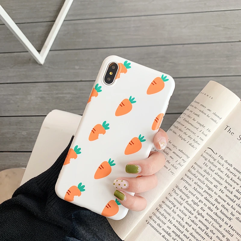 Чехлы для телефонов huawei P30 P20 mate 20 Pro Nova 3 3i 4 морковь матовый Силиконовый ТПУ чехол для Honor 10 Pro мягкая задняя крышка