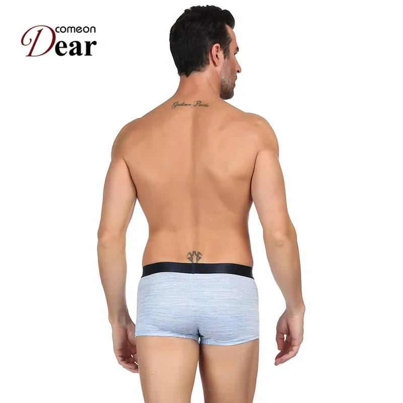 

Comeondear Mens Boxer Shorts Men Underwear High Quality Cotton Bamboo Underwear Panties Breathable Boxer Hombre Algodon MJP128