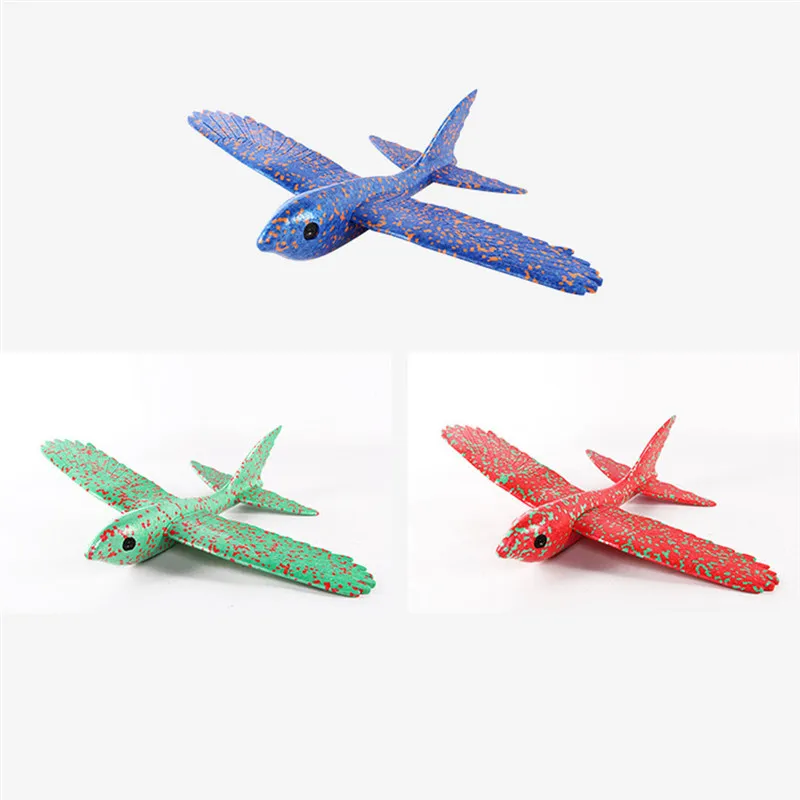 

Foam Throwing Glider Airplane Inertia Aircraft Toy Hand Launch Bird Model juguetes brinquedos oyuncak #4J19