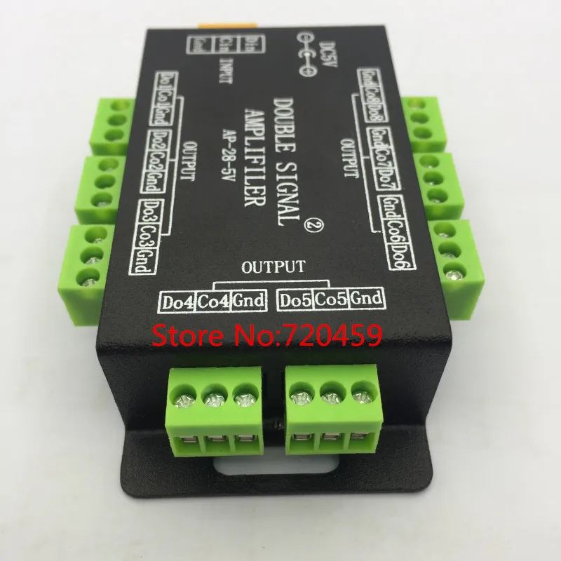 LED двойной усилитель сигнала (ретранслятор) контроллер с помощью SPI выход 8