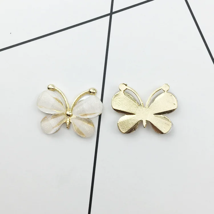 10 шт. аксессуары для украшений сделай сам|butterfly charms|charm charmgold butterfly charms |