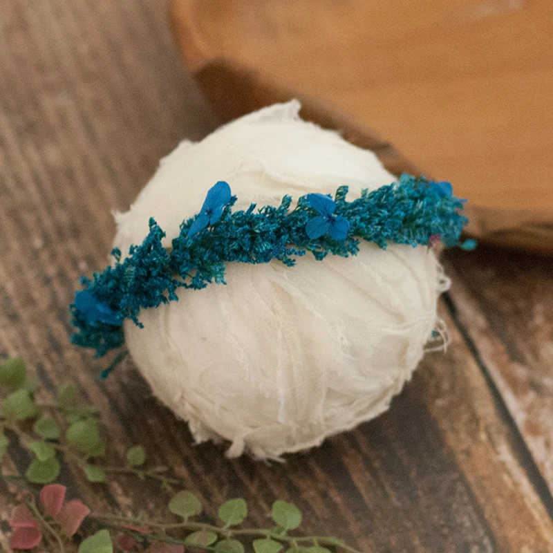 Newborn photography props headwear rainbow flower garland headdress baby photos headband hair ribbon | Детская одежда и обувь