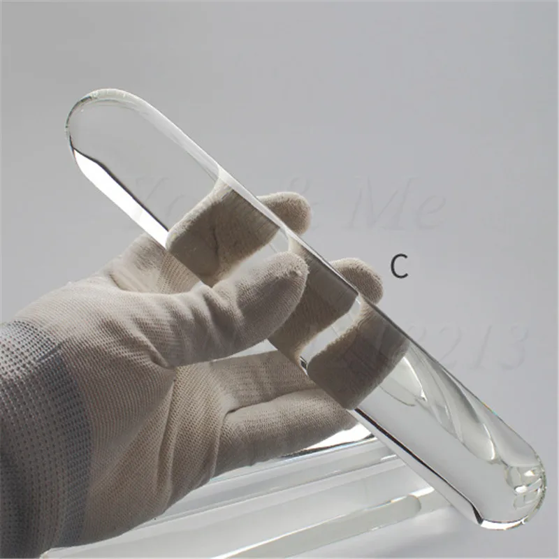 5 Size Long Glass Dildo lesbian Big Huge Lage Dual Dildos Sex Penis Crystal Anal Butt Plug Products for Women Men Gag | Красота и