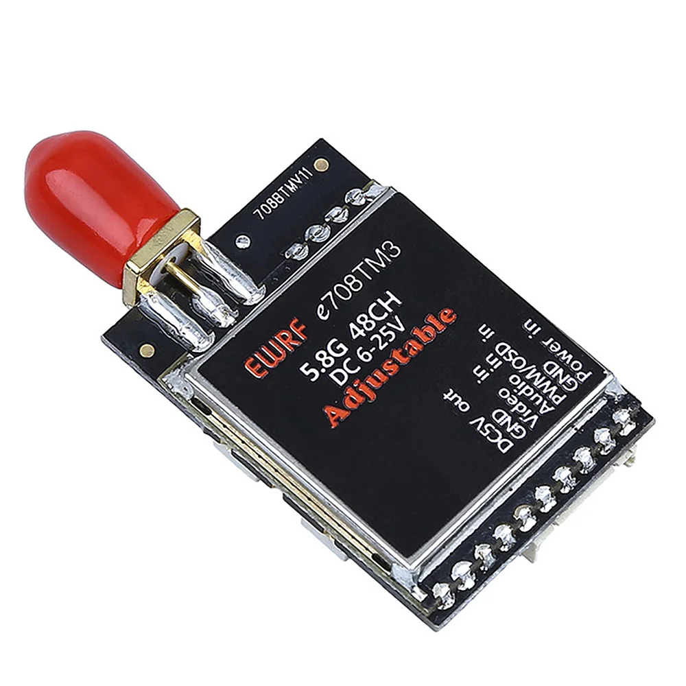 Передатчик для радиоуправляемого квадрокоптера BEC OSD E708TM3 5 8G 48CH 25 МВт 200 600 мВт
